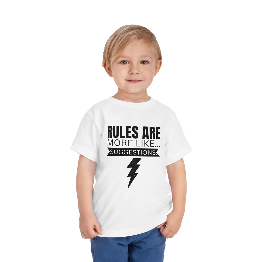 Rules Are More Like Suggestions Toddler Shirt
